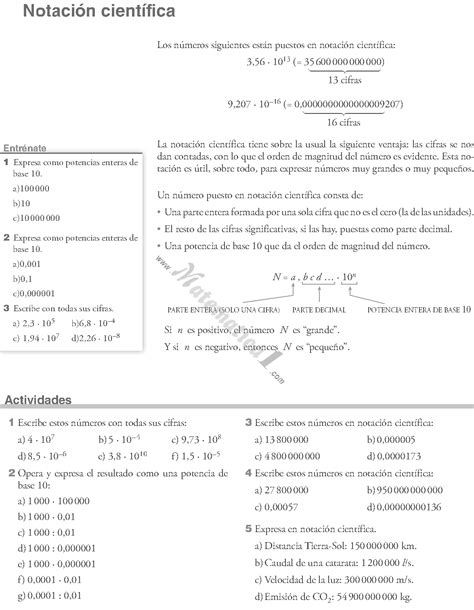 Potencias Y Raices Numeros Aproximados Eso Tercero De Secundaria