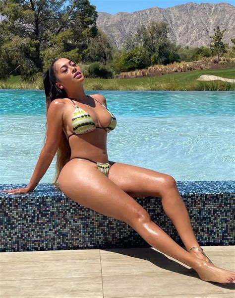 10 Sexy New La La Anthony Bikini Pics