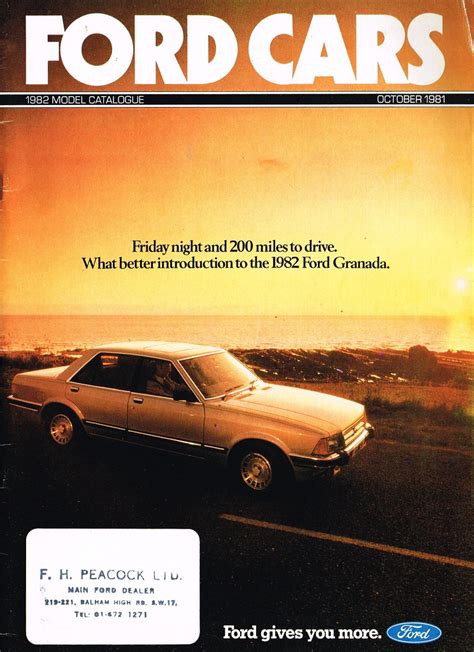 Oct 81 Ford Cars Brochure Flickr