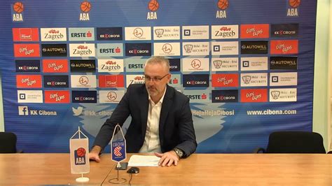 KK Cibona KK Crvena Zvezda MTS Press Konferencija YouTube