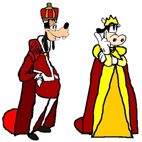 Prince Goofy and Princess Clarabelle - Disney Fan Art (9415240) - Fanpop