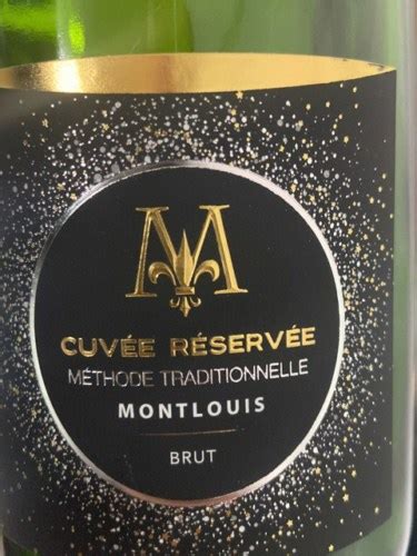 Montlouis Cuvée Reservée Brut Vivino