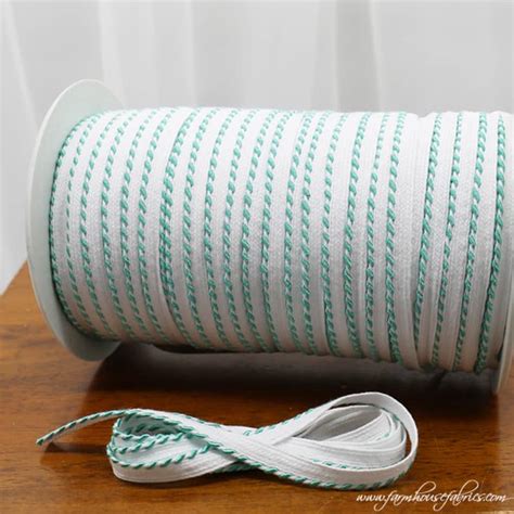 Whipstitch Piping Aqua