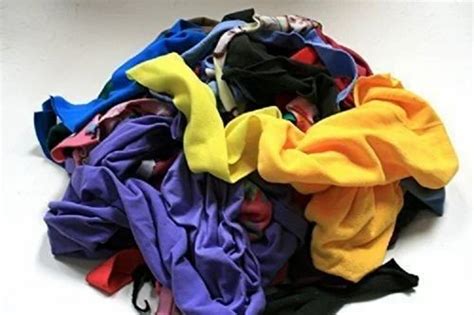 Colorful Cotton Waste Cloth For Cleaning Purpose Packaging Size Kg