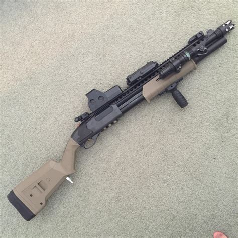 Heres My Old Tm 870 I Built I Was The First Person To Fit The Magpul