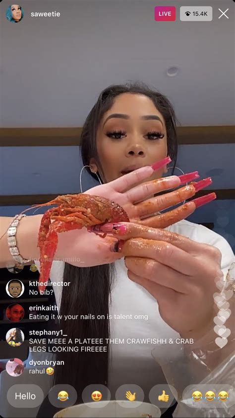 Female Rap Room On Twitter Saweetie With Her Faves On Instagram