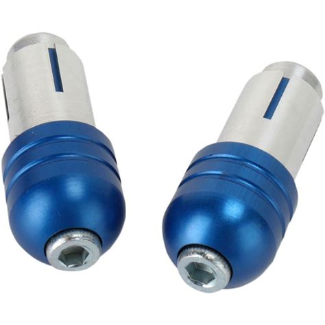 Renthal Road Bar End Plugs Set Stopper Silver Motardinn Styret