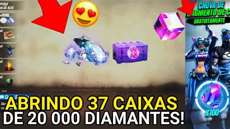 ABRINDO 37 CAIXAS DE 20 MIL DIAMANTES DO CHAMAR DE VOLTA AMANHÃ DROP