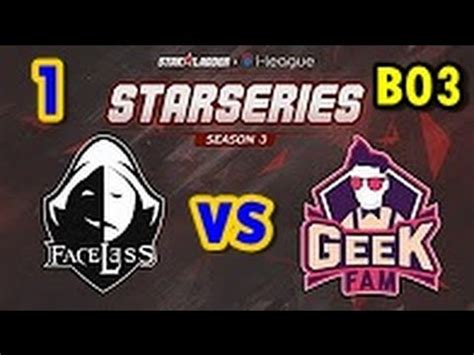 Faceless Vs GF SL I League StarSeries S3 SEA Qualifiers Game 1 Bo2