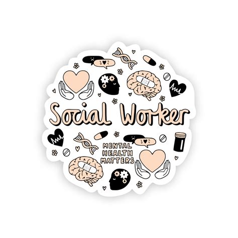 Social Worker Sticker