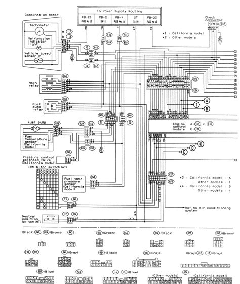 01 Subaru Forester Evap System Diagram