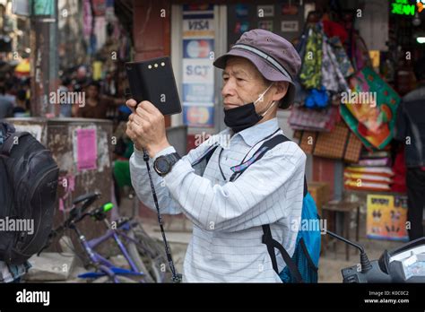 people  nepal stock photo alamy
