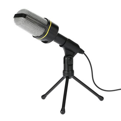 Desktop Microphone With Tripod Professional Podcast Studio Microphone