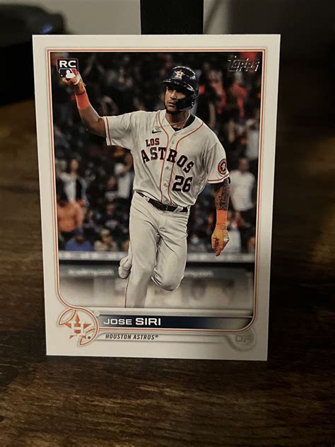 Jose Siri Rc Topps Series Rookie Houston Astros Ebay