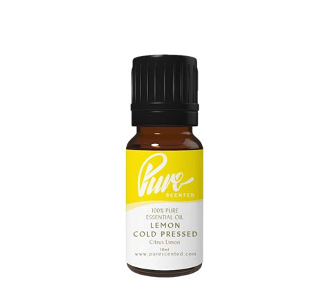 Lemon Cold Pressed Essential Oil Pure Scented