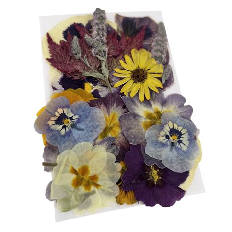 Pressed Edible Flowers For Easter Nurtured In Norfolk