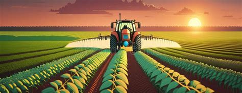 Golden Harvest The Dance Of Agriculture And Technology Stock