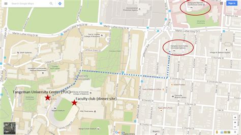 University Of Cincinnati Campus Map