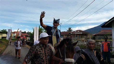 Sapa Warga Desa Wisata Kubu Gadang Padang Panjang Menparekraf Sandiaga