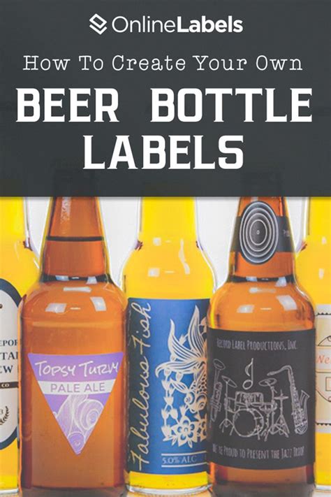 Create Custom Beer Bottle Labels Design Tips And Materials