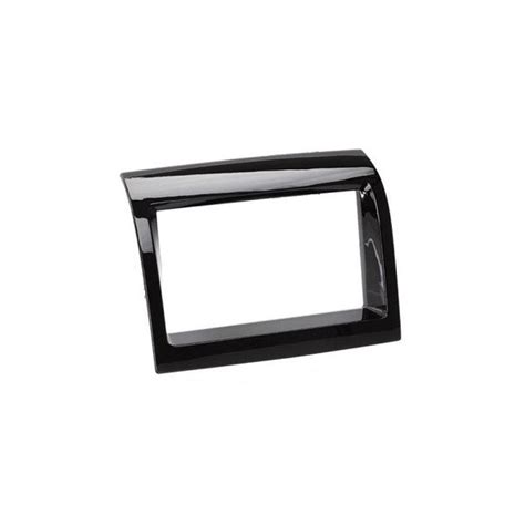 FACADE AUTORADIO DOUBLE DIN CITROEN JUMPER 2011 NOIR LAQUE Silim