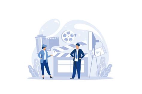 Producer Concept Illustration Film Graphic By Alwi Chabib Creative