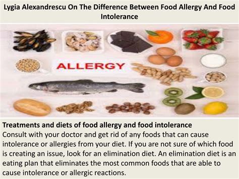 PPT Lygia Alexandrescu On The Difference Between Food Allergy And