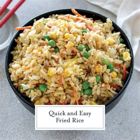 Vegetable Fried Rice Recipe Savory Experiments