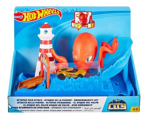 Pista Hot Wheels El Ataque Del Pulpo Mattel Coleccionable Env O Gratis