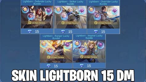 SKIN LIGHTBORN 15 DM RILL ATAU SCAM MARI KITA BUKTIKAN BERSAMA2