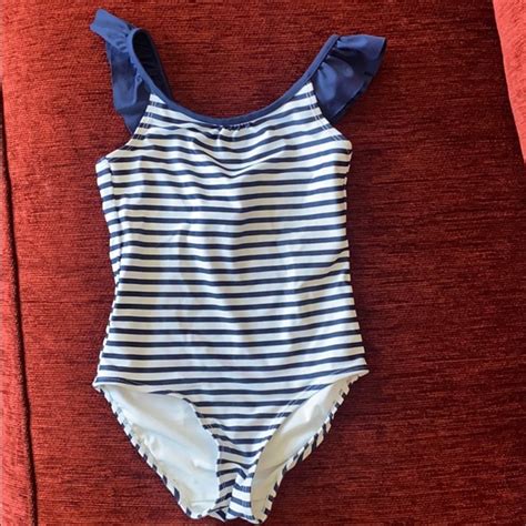 Swim One Piece Striped Bathing Suit Poshmark