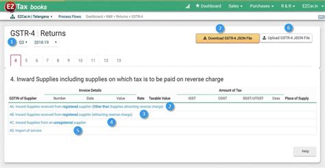 How To Prepare Gstr Json File For Gstn Eztax In Gst Help Center