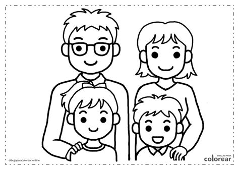 Dibujos De Familias Para Colorear Colorear Imгўgenes Nbkomputer