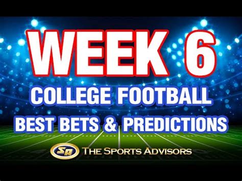 College Football Best Bets Week College Football Picks And