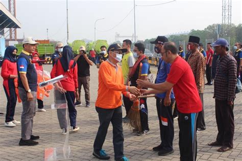 Sambut Harhubnas Upt Ditjen Perhubungan Laut Di Pelabuhan Tanjung