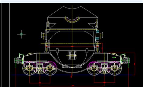 65t铁水罐及铁水罐车总图图纸下载工程图纸cad图纸 制造云 工程图纸