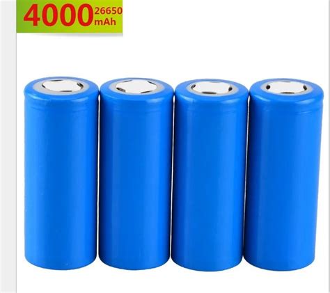 Pcs Lifepo Battery Rechargeable Battery V Mah A