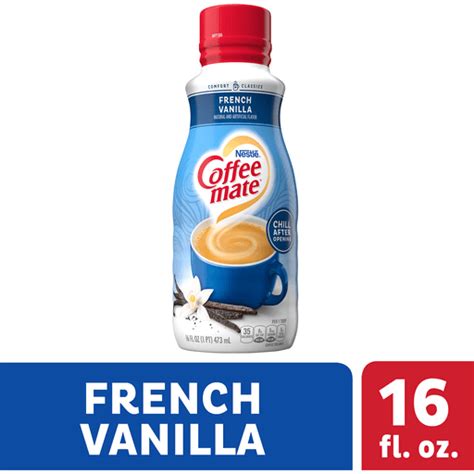 Nestle Coffee Mate French Vanilla Liquid Coffee Creamer 16 FL OZ