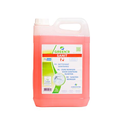 Le Nettoyant Sanitaire Green R Sanit Maintenant Chez Dumortier