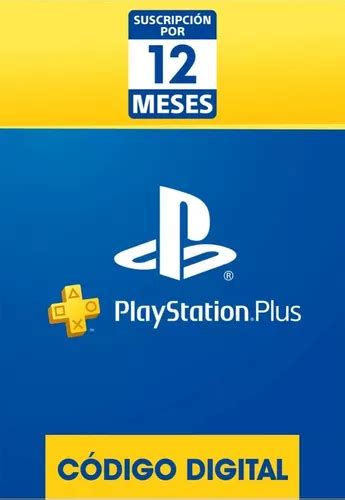 Playstation Plus Ps Plus 12 Meses Digital Chile Y Usa Cuotas