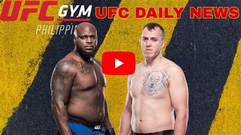 UFC NEWS DAILY Derrick Lewis Vs Sergey Spivak UFC NEWS VIEWS YouTube