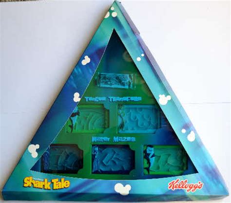 2004 Shark Tale Water Maze Issued In Kelloggs Coco Pops