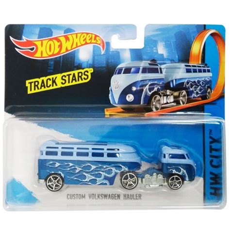 Carro Hot Wheels Track Stars Custom Volkswagen Hauler Bfm60 Atacado Collections