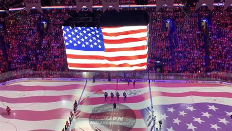 Us Crowd Has Classy Reaction To Canadian National Anthem Monday The