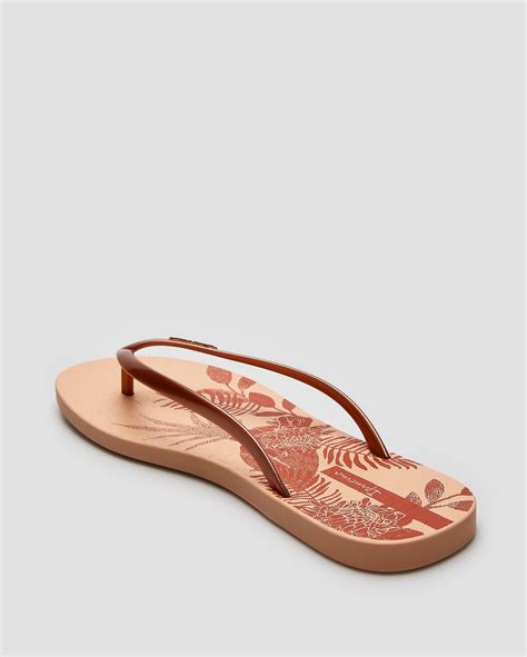 Riachuelo Chinelo Feminino Easy Folhagens Rosa Ipanema