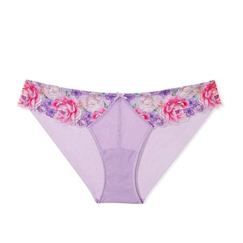 Low Rise Floral Lace Lilac Bikini Panty L Artofit