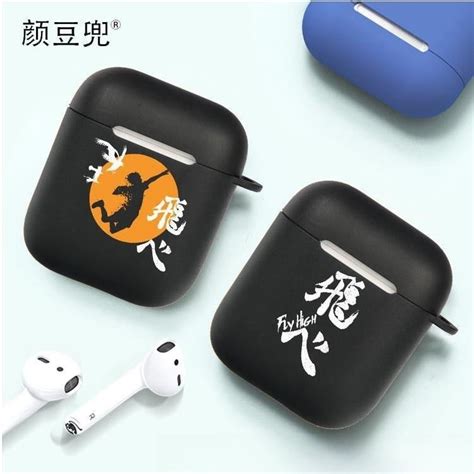 Airpods耳機保護套排球少年日向翔陽標志airpods12代airpods Pro3代保護殼蘋果無線藍牙硅膠軟at 蝦皮購物