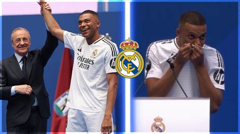 Mbappe Enfin Pr Sent Au Real Madrid Merci Florentino Perez