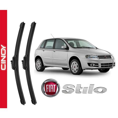 Kit Palhetas Limpador Parabrisa Dianteiro Fiat Stilo A