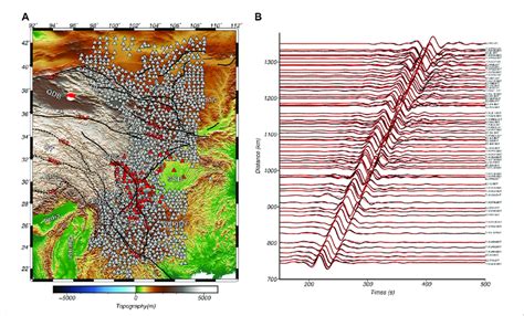 Topography Major Tectonics And Seismic Observations Of The Eastern